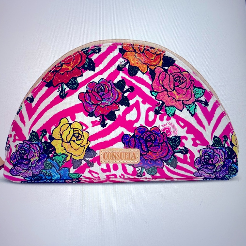🌸🌺🌸  CONSUELA  FRUTTI LARGE COSMETIC CASE  🌸🌺🌸 NWT 🌸🌺🌸
